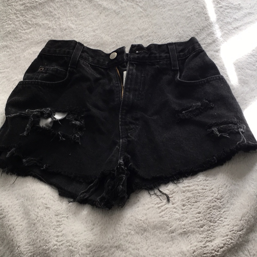 High waisted shorts